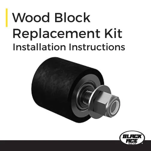 CNH Enhancements Wood Block Replacement Kit installation instructions