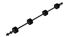 Case IH Feeder Housing Roller Kit