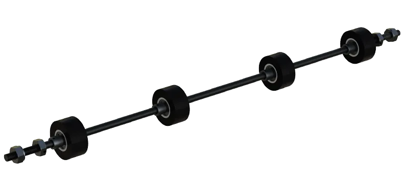 Case IH Feeder Housing Roller Kit