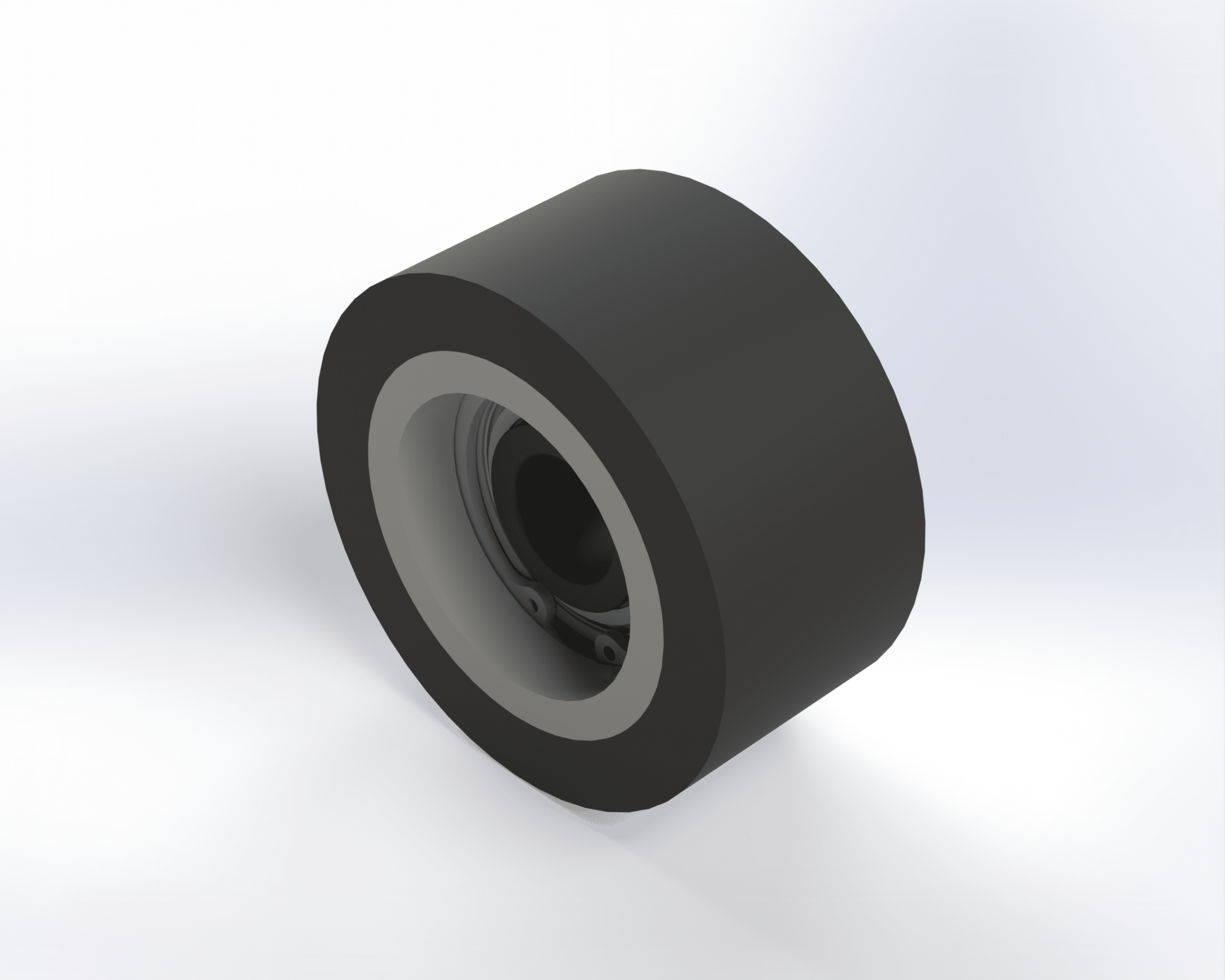 Idler wheel roller, flat series 2713CB2