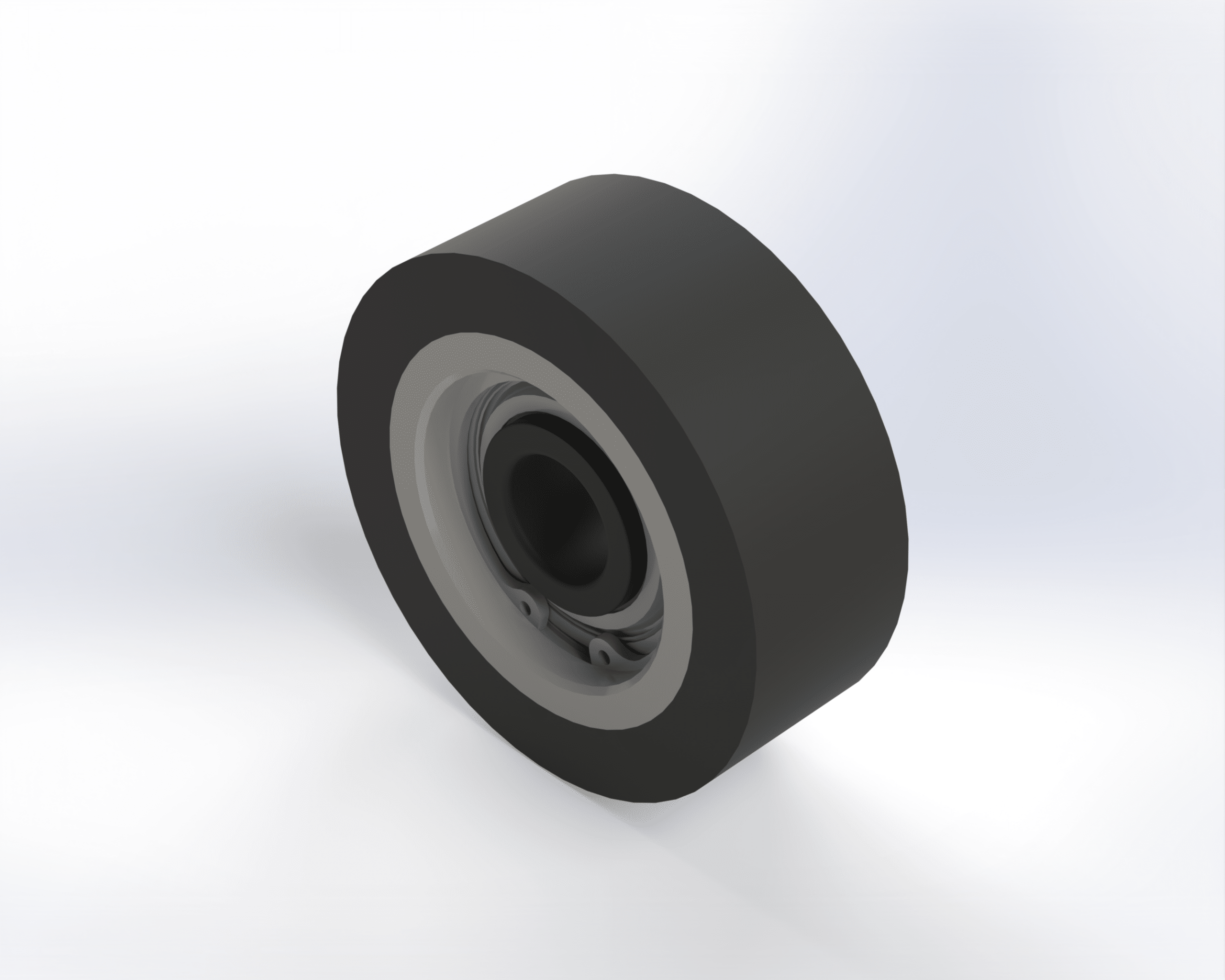Idler wheel roller, flat series 2755CB2