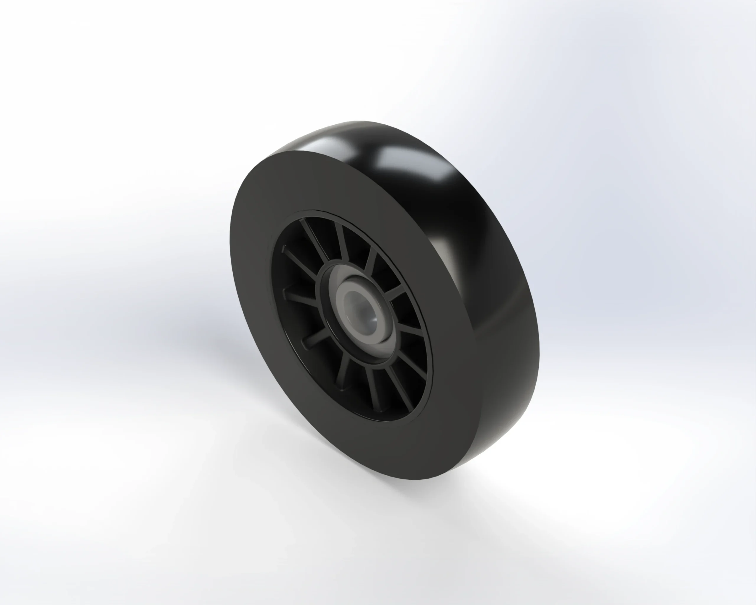 Idler wheel roller, urethane 2955G