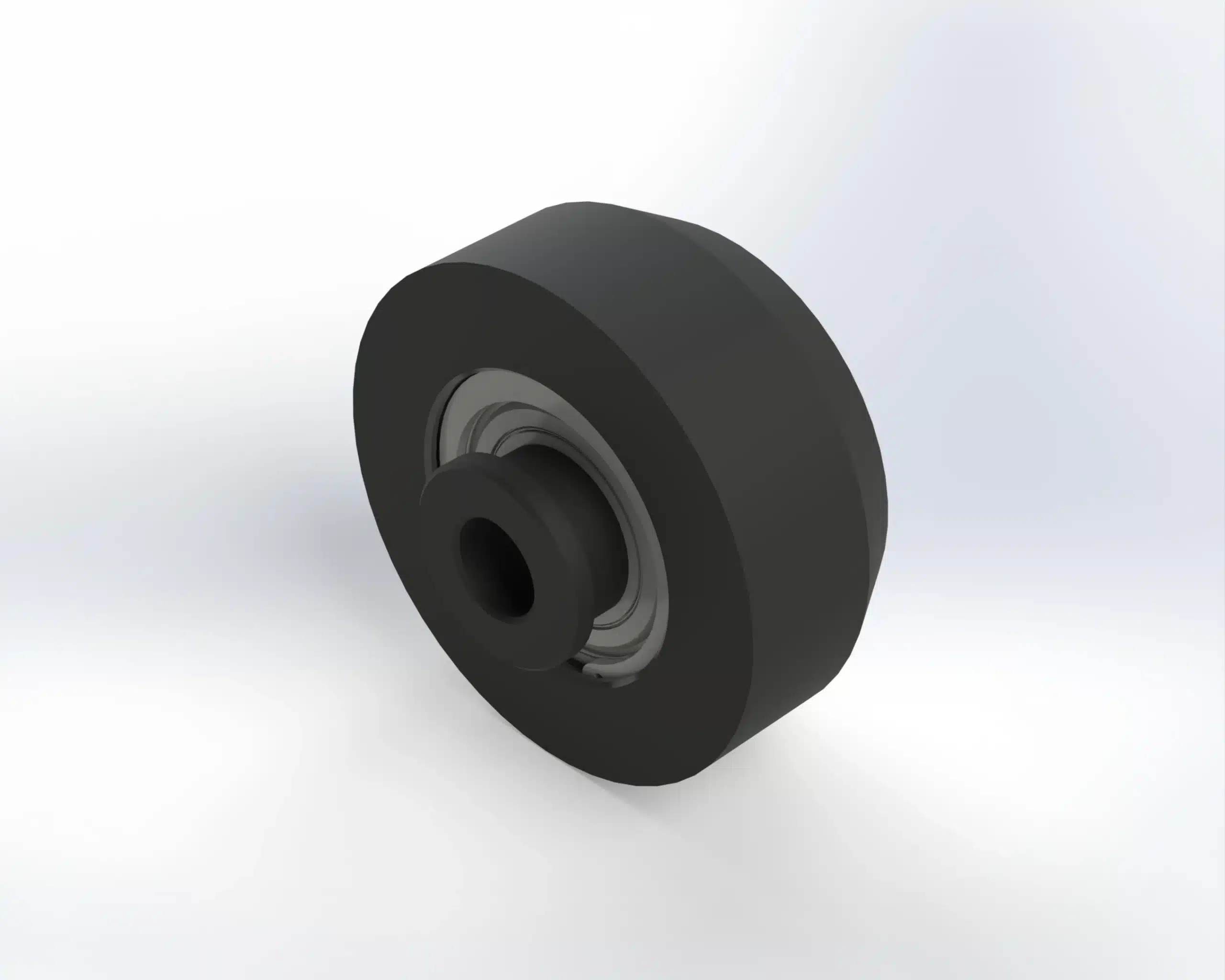 Idler wheel roller, tapered edge R37AU2
