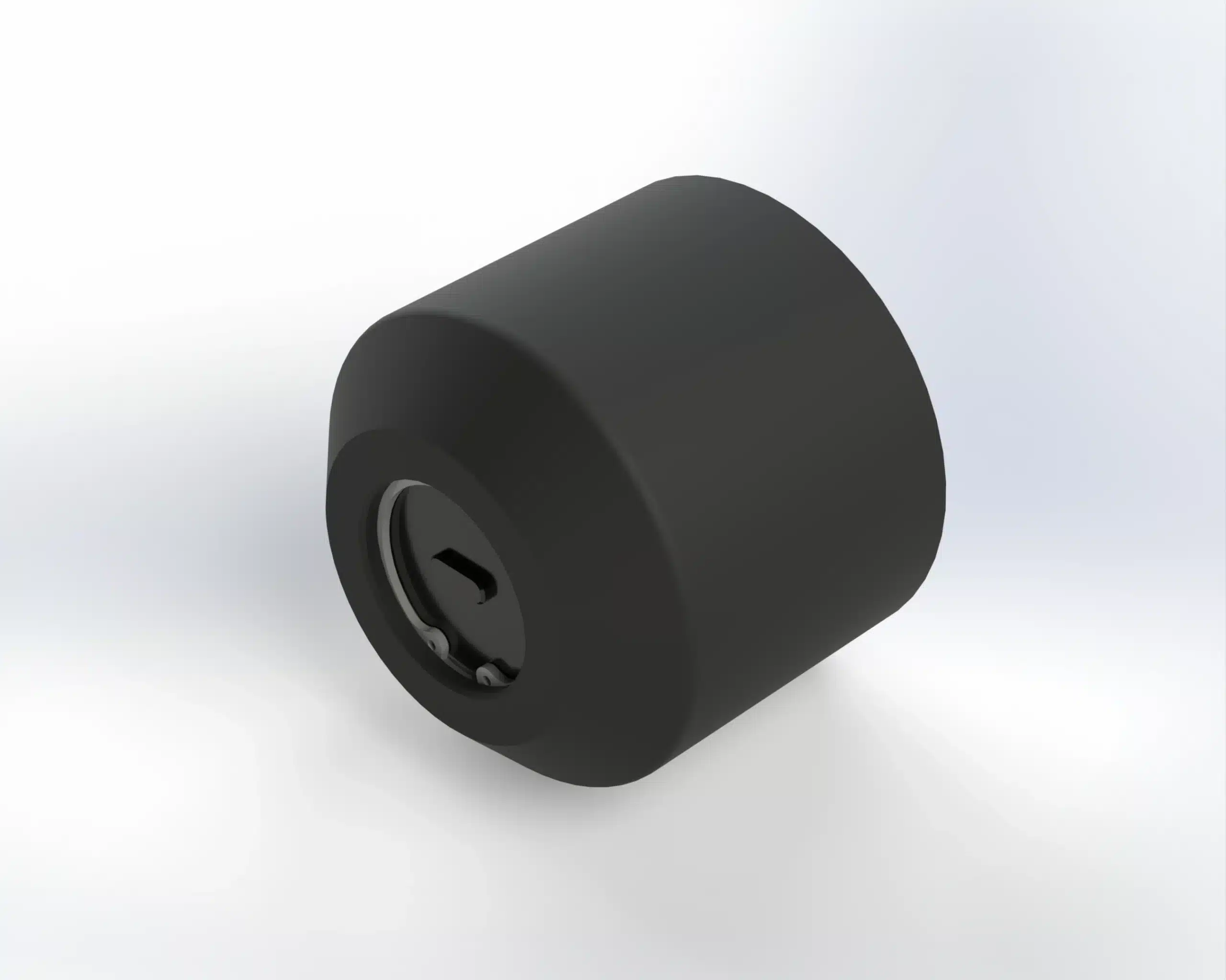 Idler wheel roller, tapered edge R5BRS2