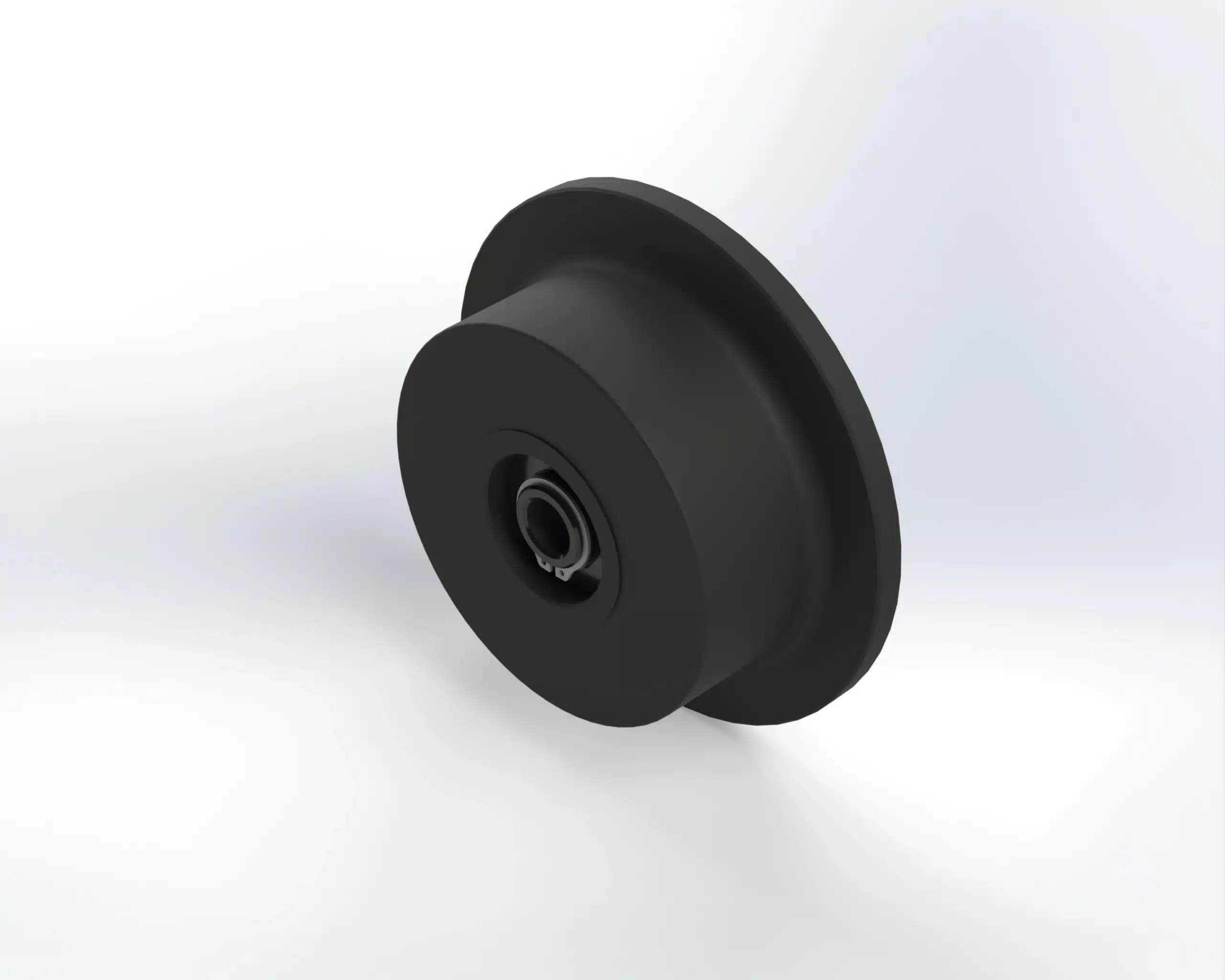 Idler wheel roller, cone series R603R2