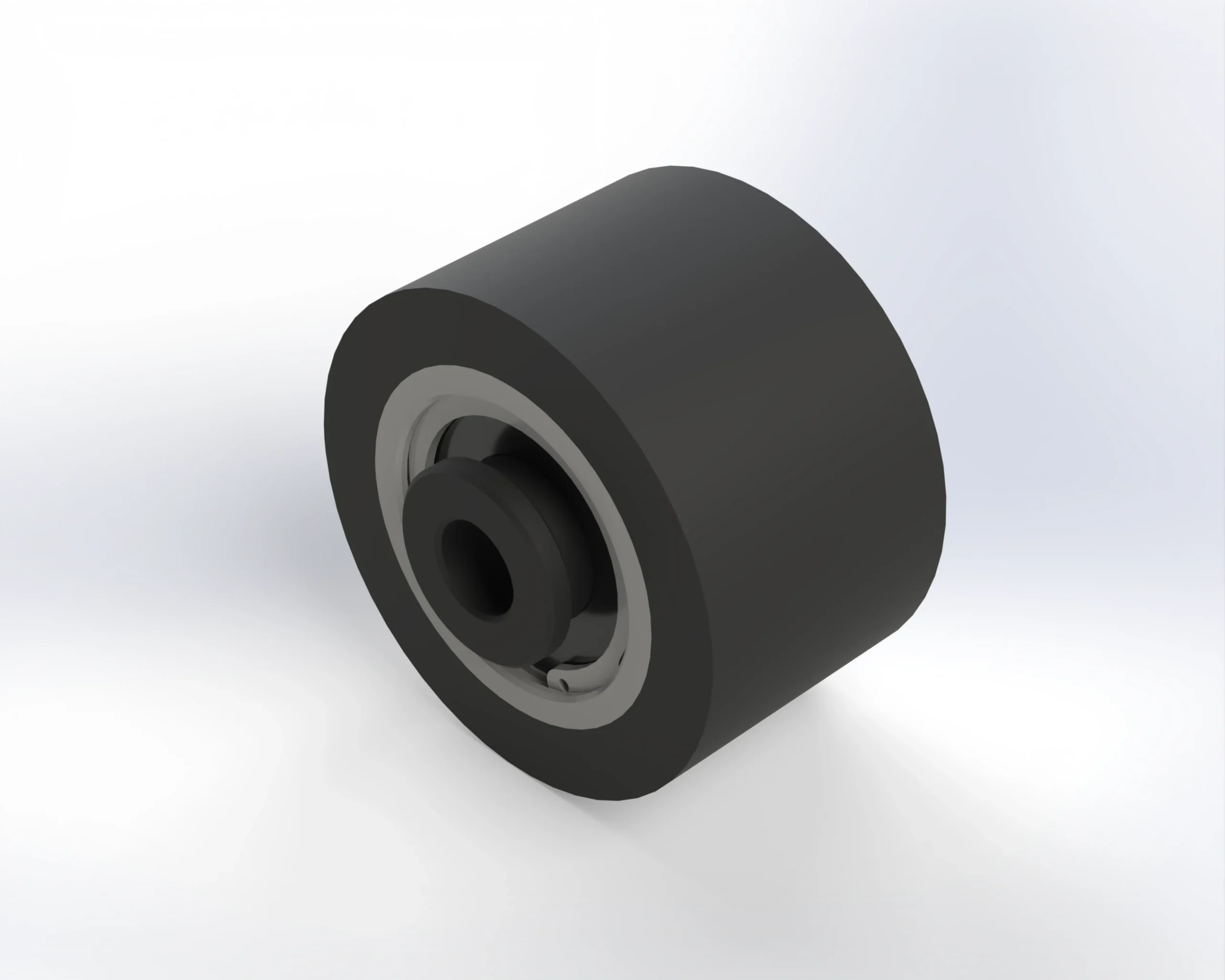 Idler wheel roller, flat series RBRRU2
